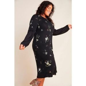 Anthropologie Cherie Knit Mini Dress 2X